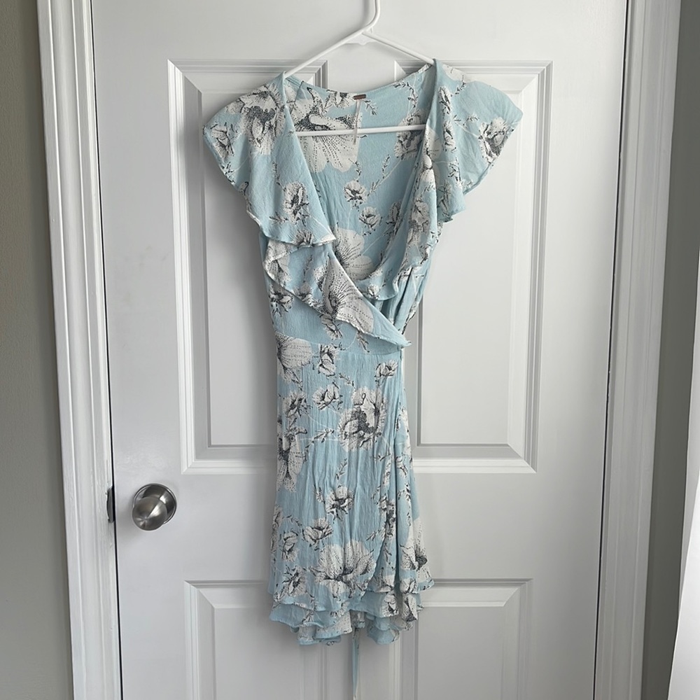 Free People wrap dress